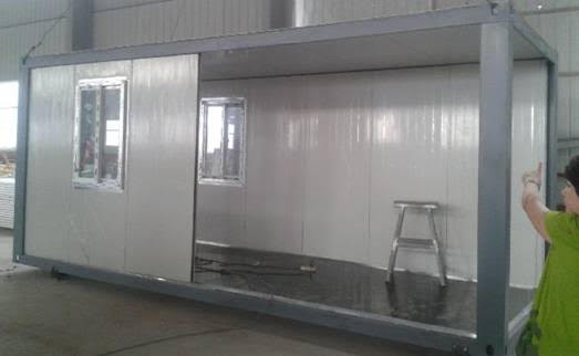 Our supplier is making dozens of 20ft flat pack container house for Qatar world cup again.