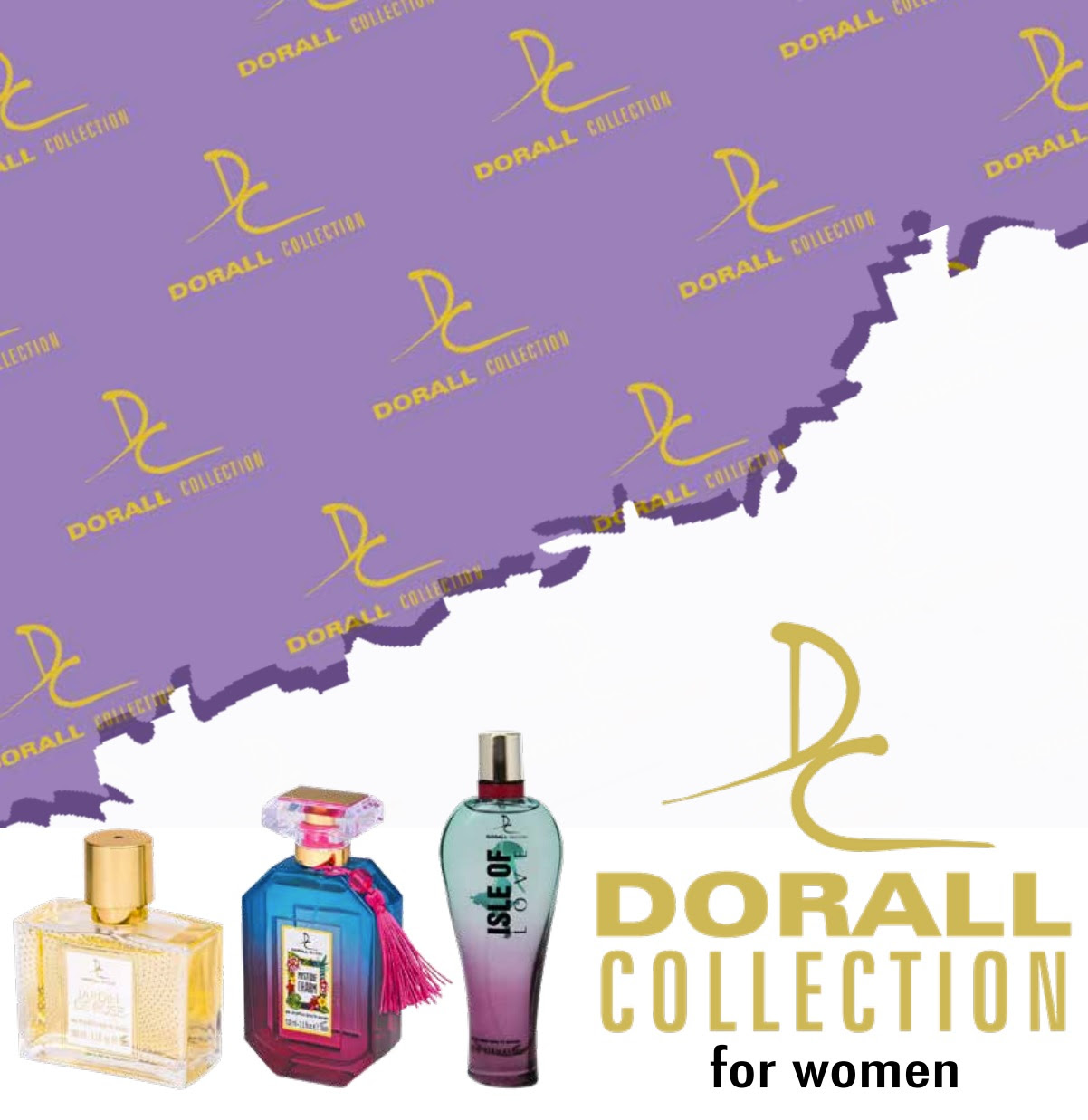DORAL Ladies 3.4oz(100ml) Fragrance Closeout. 53664units. EXW Dallas