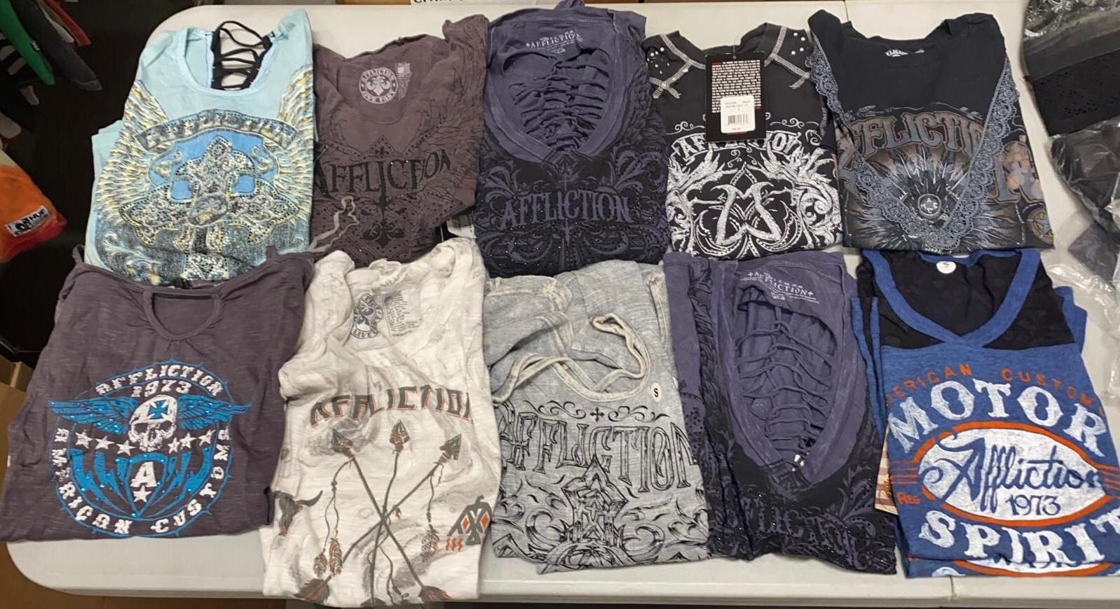 Ladies Assorted Affliction, Sinful, American 
