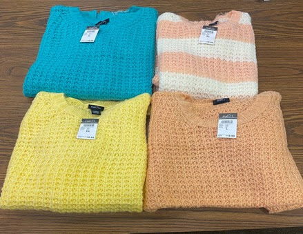 rue21 womans sweater closeout. 