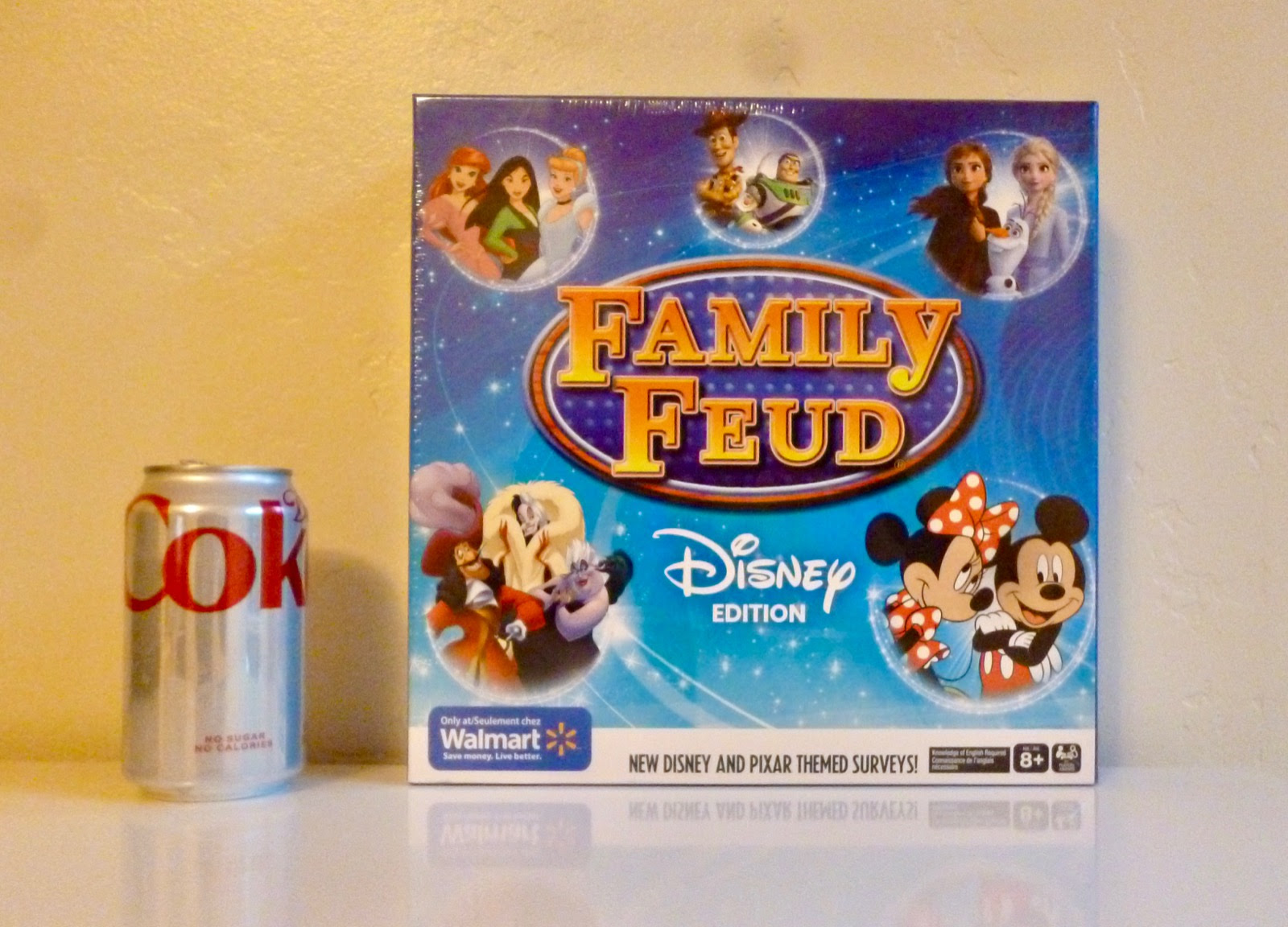 Family Party Game with Disney and Pixar Questions, Ages 8 and up. 3700units. EXW Los Angeles 