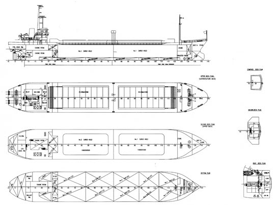 Ref. No. :  BNC-GC-3700-97 (M/V TBN)  GENERAL CARGO SHIP