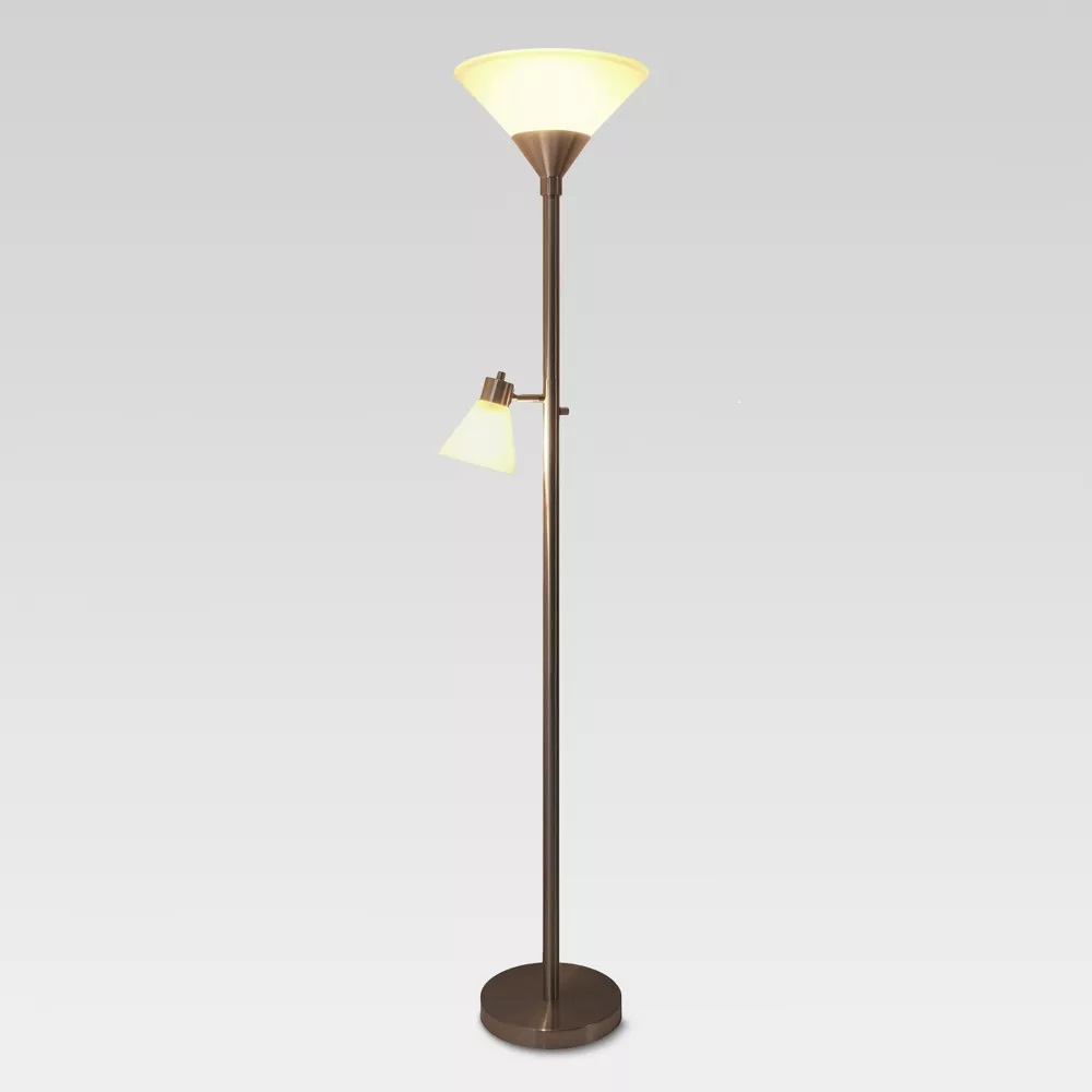 Threshold Mother Daughter 71 Inches(6feet) Tall Floor Lamp. 1200units. 