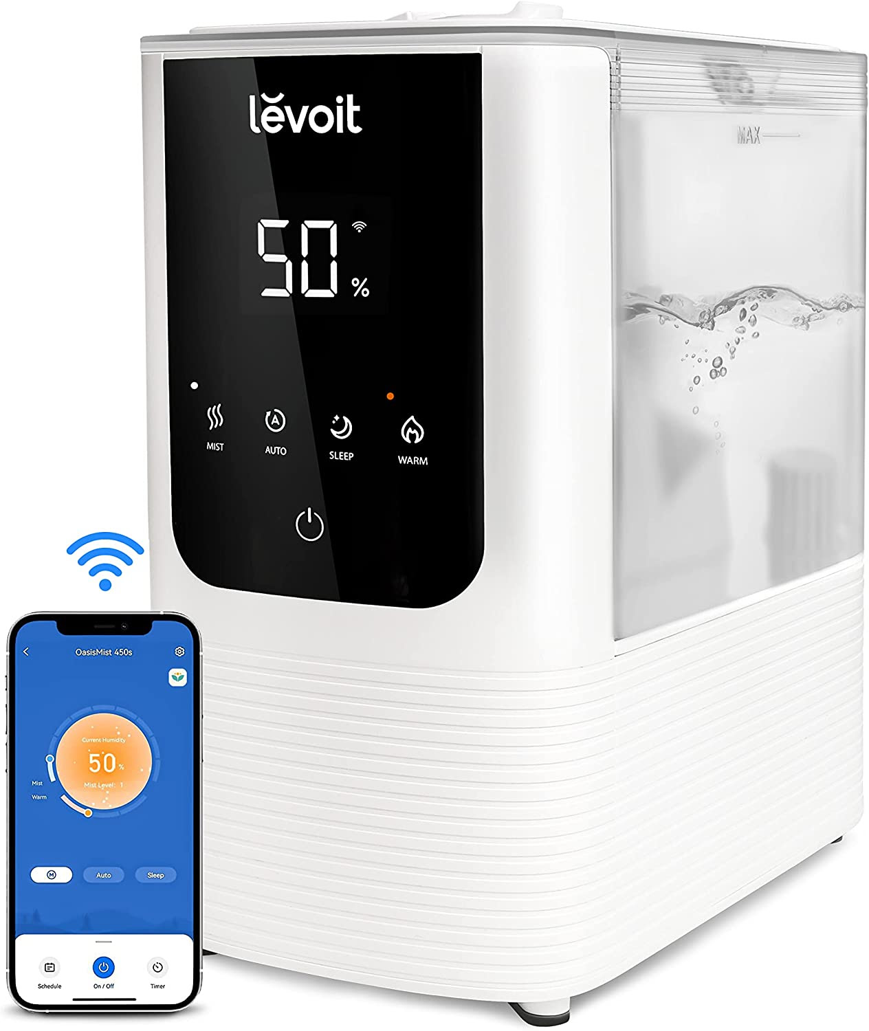 LEVOIT Oasis Mist Smart Cool and Warm Mist Humidifiers. 1200units.  EXW Los Angeles $37.00 unit.