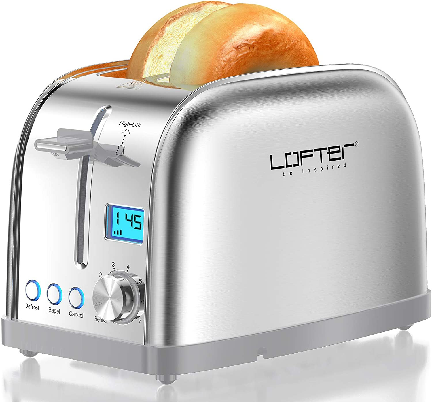 2 Slice  LOFTer Prime Rated Bagel Toaster 
