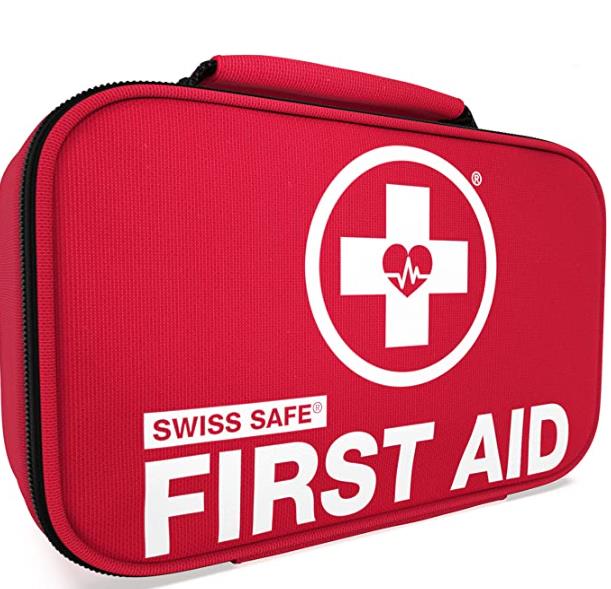 Swiss Safe 120-Piece Professional First Aid Kit. 15000units. EXW Chicago $8.95