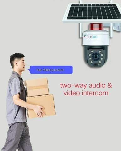 4G SIM Solar CCTV Camera