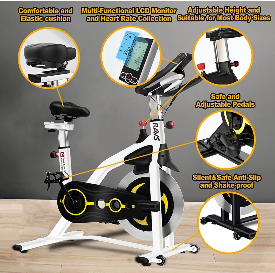 Indoor Exercise  Cycling Bike. 187 units. EXW Los Angeles $85.00 unit.