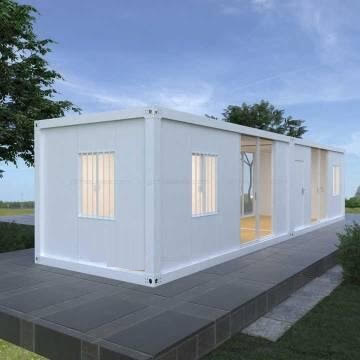 Detachable flat pack container house