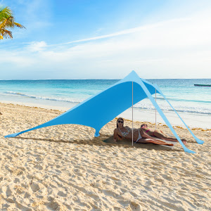 Pop Up Beach Ten, UPF50+ Portable Beach Sunshade, Lightweight Sun Shade