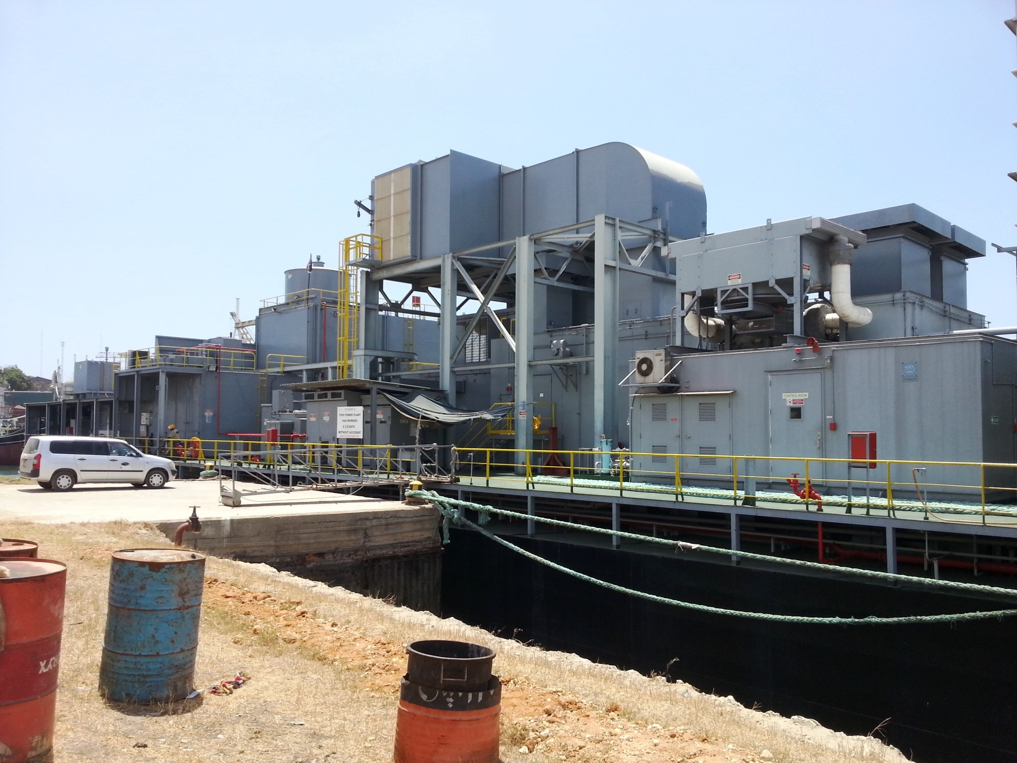 Power barge for sale 48 mw