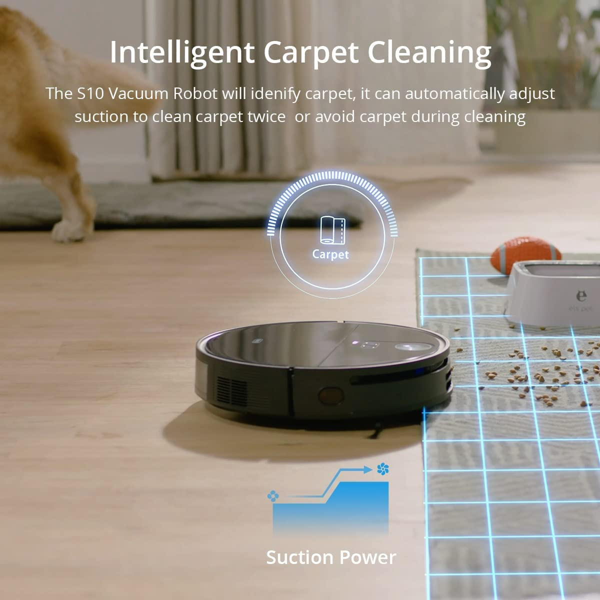 Robot Vacuum and Mop, Smart Obstacle Avoidance                               