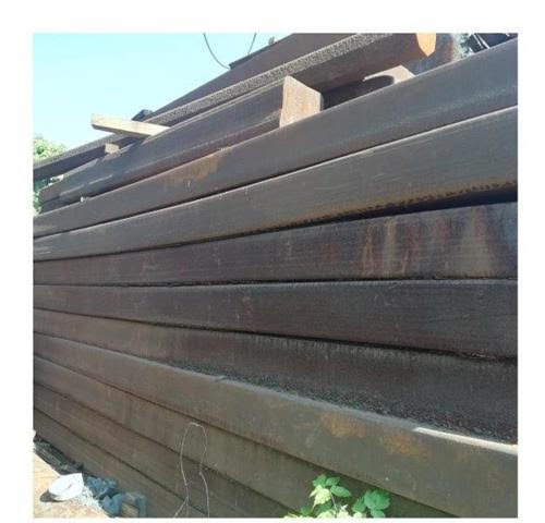 secondary quality steel slabs, in Grade C40, unbundled, outside stored in Italian yard,