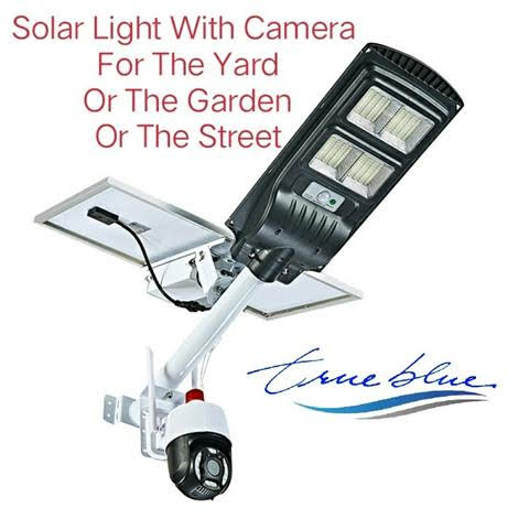 Solar Light With Camera System