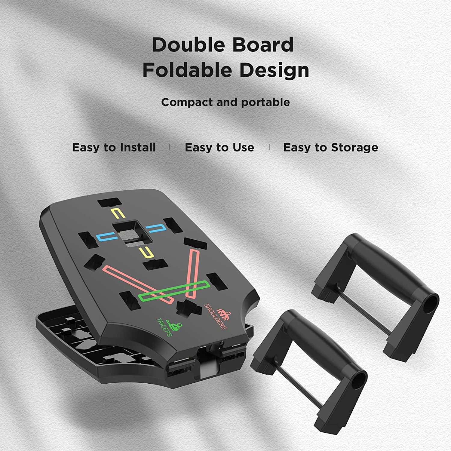 AERLANG Portable Multi-Function Foldable 10 in 1 Push Up Board. 600 units. EXW Los Angeles $9.50 unit.