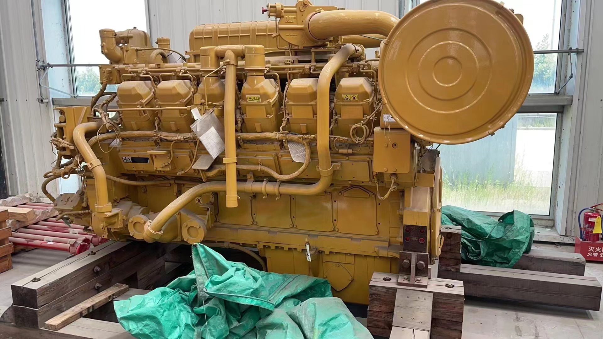 CAT 3512B 2250HP 1900RPM OIL WELL FRACTURING ENGINE SURPLUS NEW-2018
