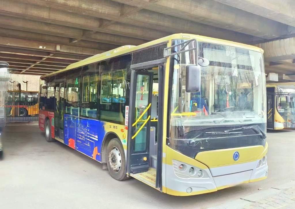 batch of second-hand high-power 10 meter pure electric city buses