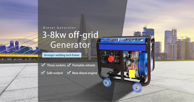 Diesel generator work time is longer and more economical