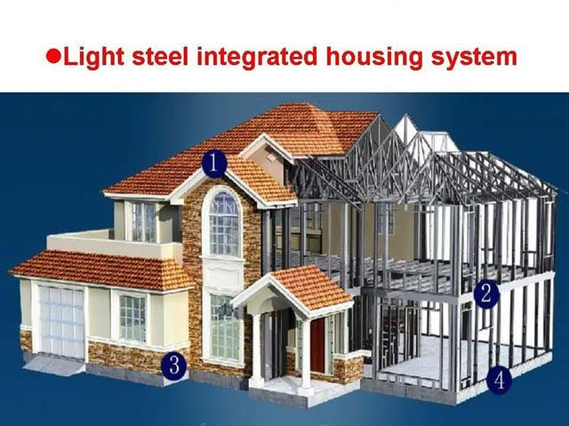 Light Steel Villa House