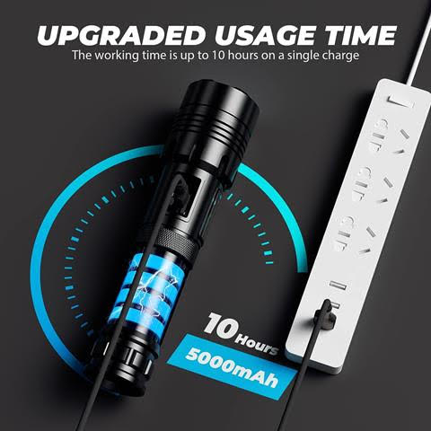 Only 2,300 units of a rechargeable flashlight deal  remain available out of Philadelphia today. 