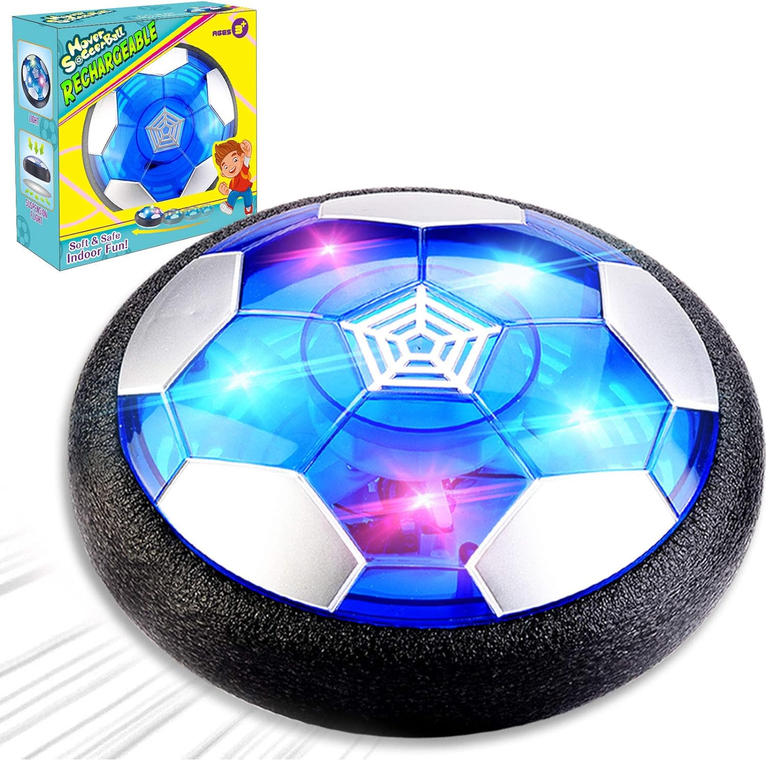 Rechargeable Hover Soccer Ball Air Floating Soccer for Boys Girls