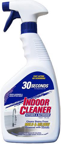 20,056  bottles of 30 Seconds indoor cleaner with bleach