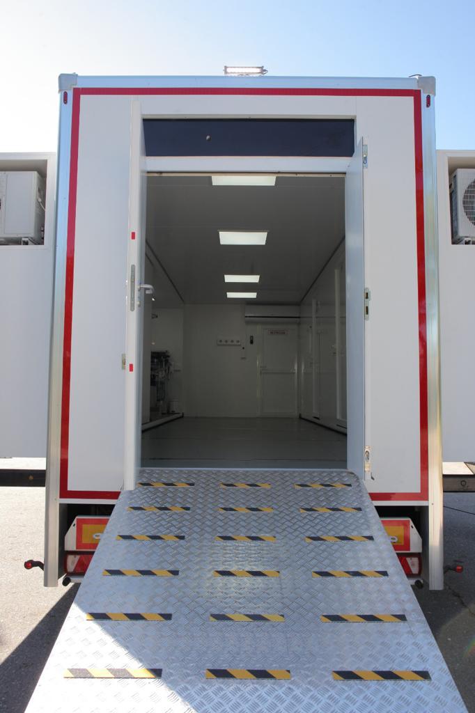 Mobile hospital trailer for sale