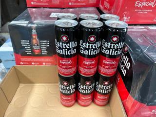 OFFERS 330 ML CANS OF ESTRELLA GALICIA BEER