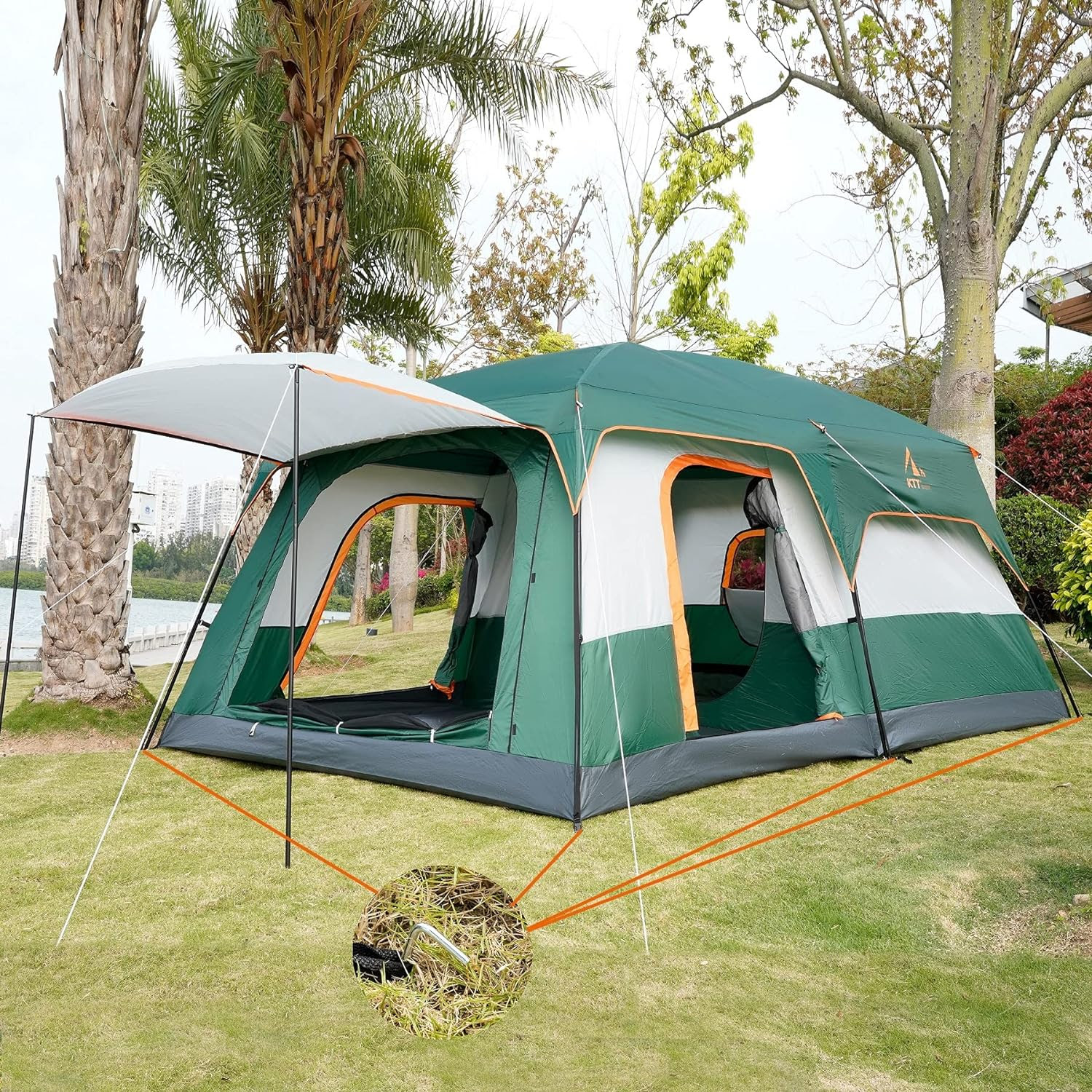 KTT Extra Large12 Person Family Cabin Tent. 125 units. EXW Los Angeles $95.00 unit.