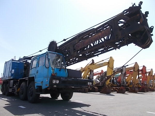 35  Tons Mechanical Truck Crane with Clamshell Bucket