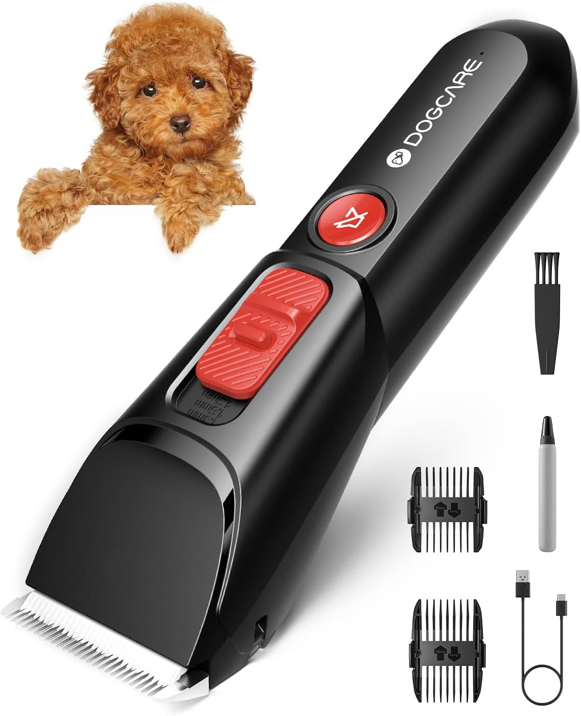 DOGCARE Cordless Rechargeable Dog Grooming Clippers. 1800units. 