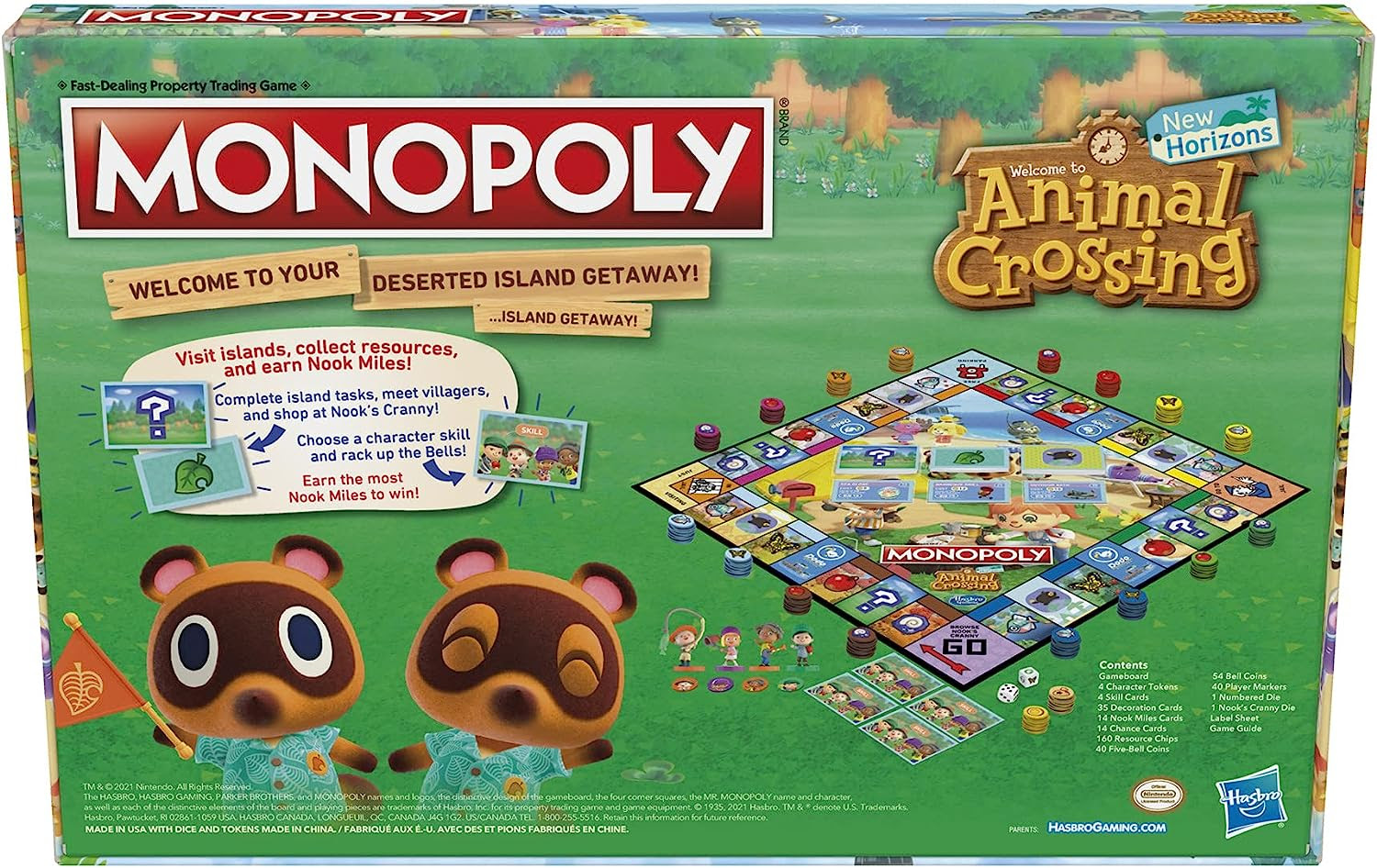 Monopoly Animal Crossing New Horizons Edition Board Game. 7200 units. 