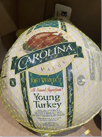 Opportunity Buys for Frozen Turkey located at Arkansas Warehouse for November 2023.