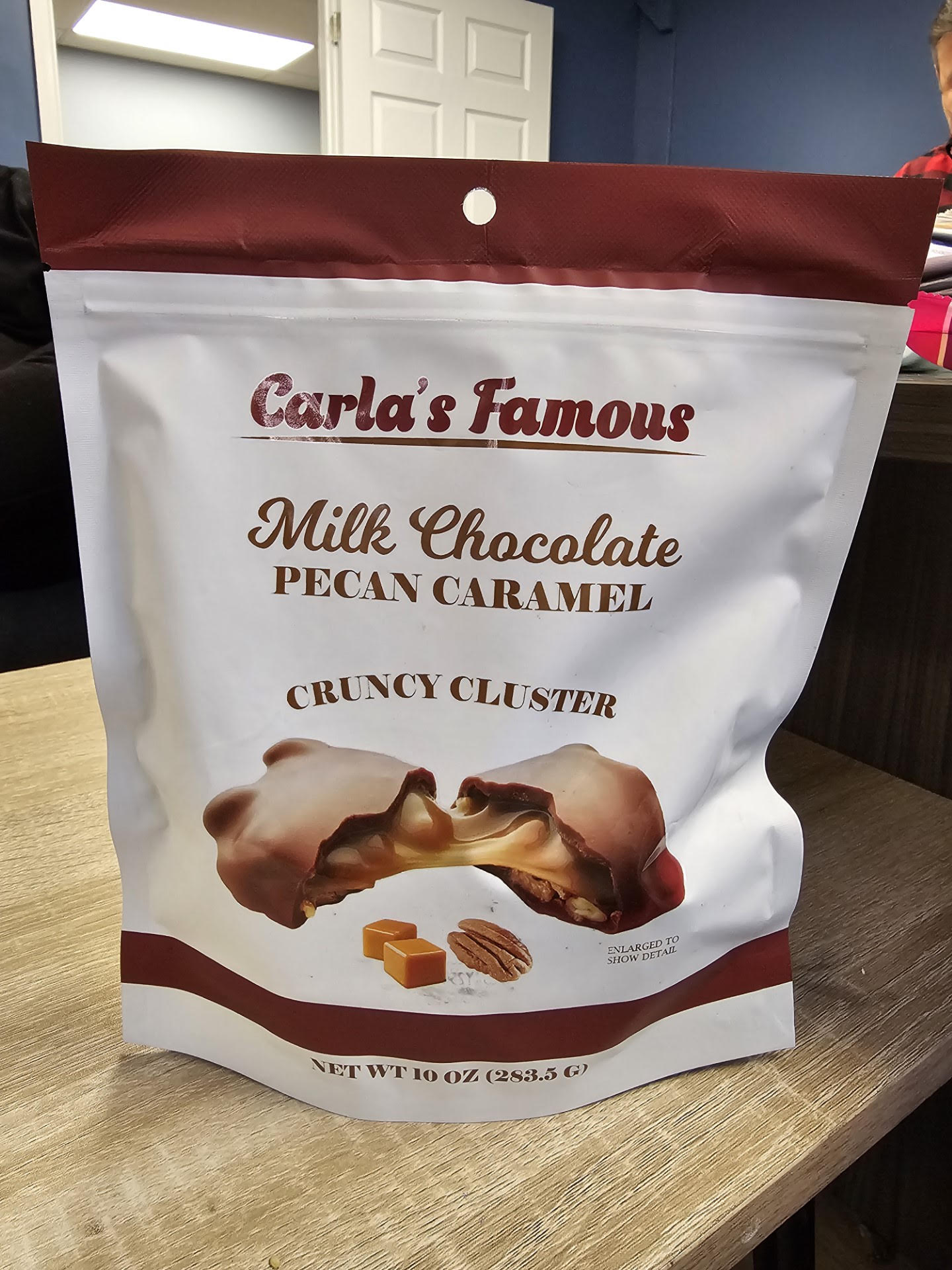 Carlas Famous pecan caramel clusters