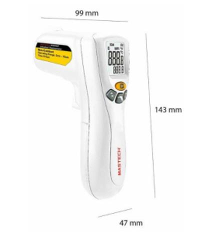 Mastech MS6592P infrared thermometer Europe