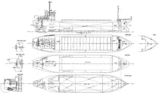 Ref. No. : BNC-GC-3175-94 (M/V TBN),  GENERAL CARGO SHIP (SINGLE DECKER)