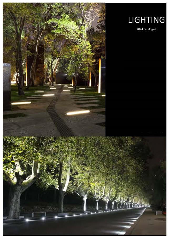 innovative lighting management systems and offers a complete range of outdoor LED products: wall luminaires, ceiling luminaires, in-ground luminaires, underwater luminaires, linear luminaires, floodlights and bollards system.