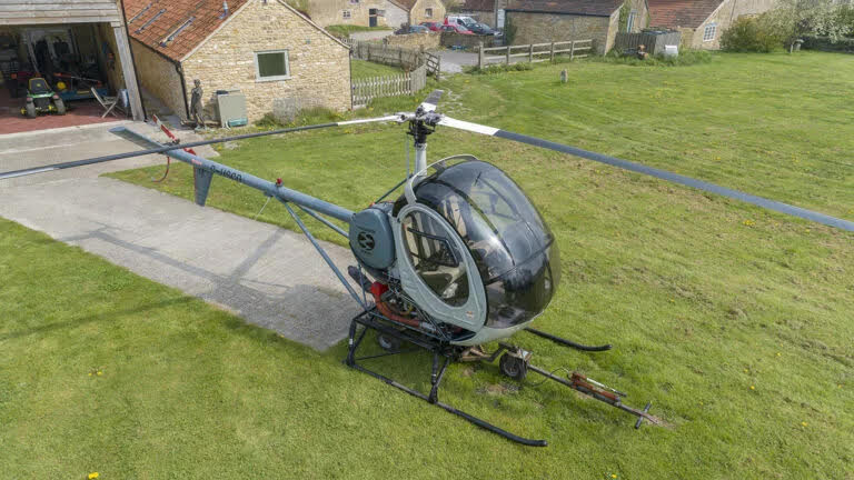 1975 Hughes 269C Piston Helicopter For Sale just £145,000