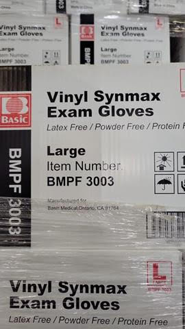 Synmax Vinyl Gloves USA