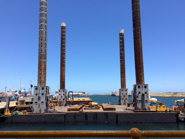 WE CAN OFFER FOR SALE BELOW JACK UP BARGE IN AUSTRALIA.