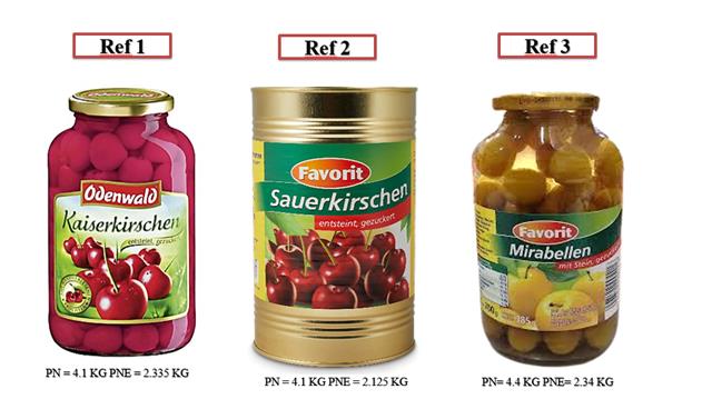 FRUITS IN SYRUP: CHERRIES & PLUMS Europe