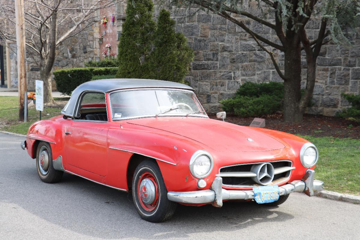 Extremely Original 1960 Mercedes-Benz 190SL with 2 Tops