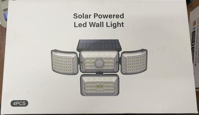 Solar Powered Led Wall Light USA