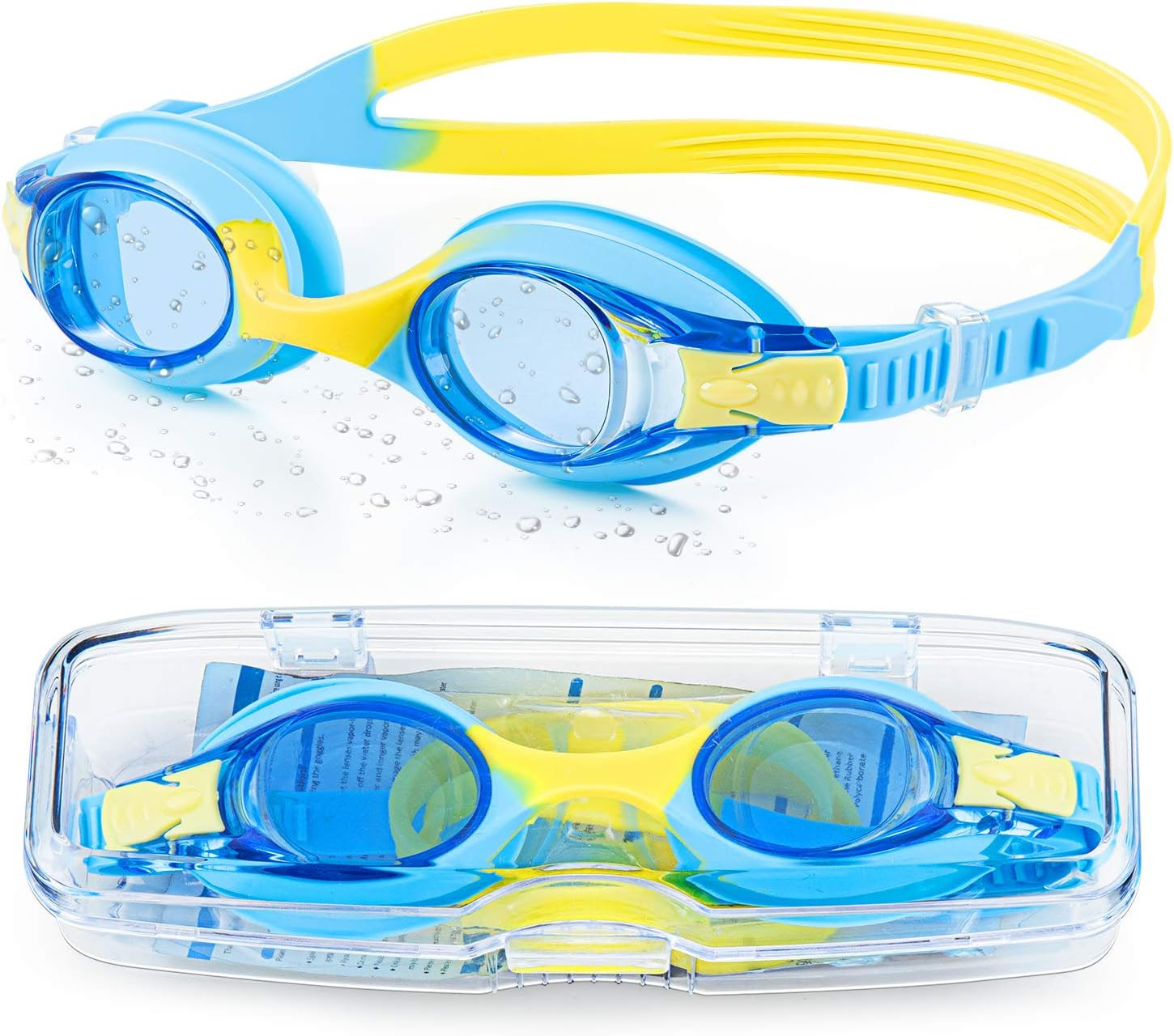 Portzon Kids Anti Fog Swim Goggles. 