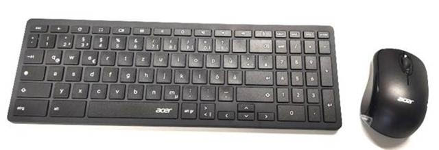 Acer Chrome Combo Set KM501 Bluetooth 5.2 keyboard with mouse Europe