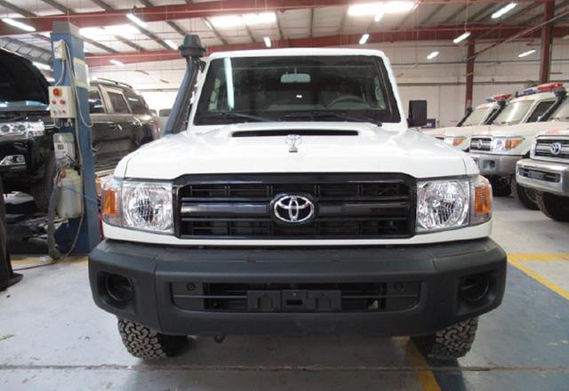 Armored Toyota Pickups