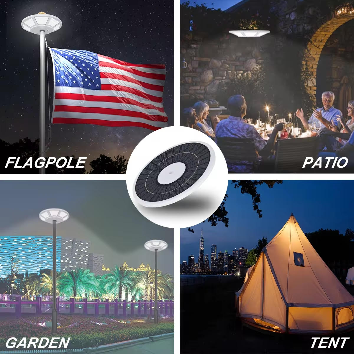 solar flagpole light and more