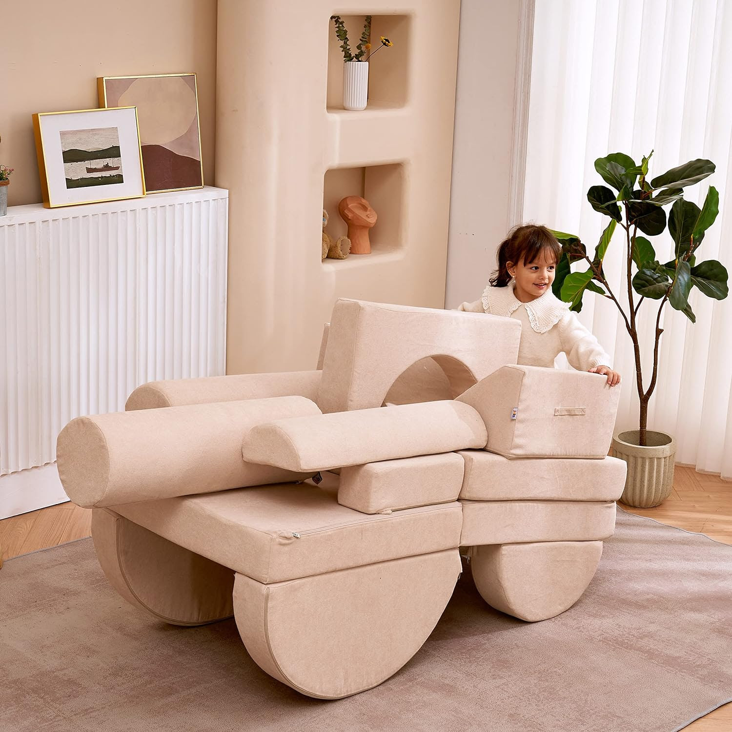 Kids Modular Foam Play Couch. 1059 Sets. 