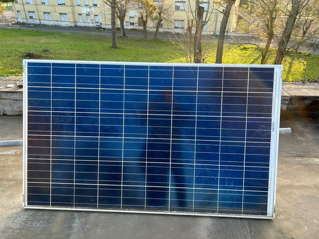 Two stocks of used Solar Panels in Italy
