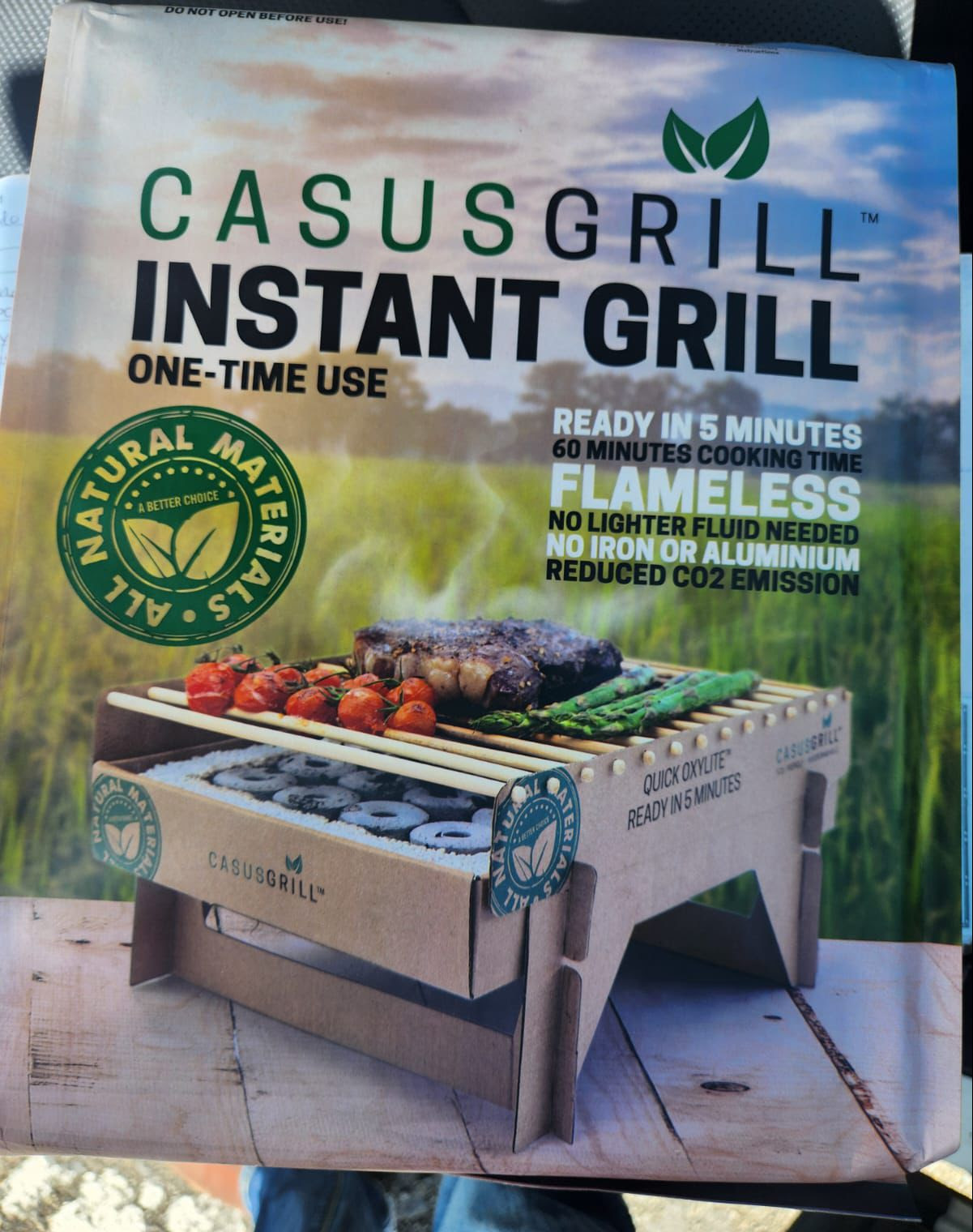CasusGrill Single Use Instant Grill. 6848 units. 